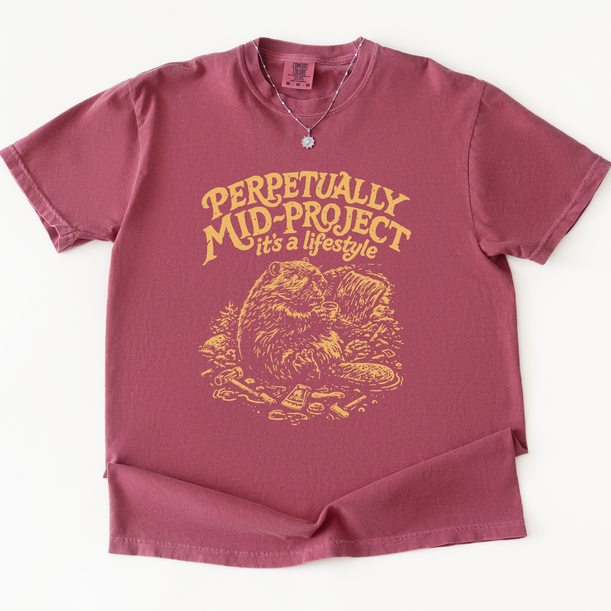 Perpetually Mid-project T-shirt