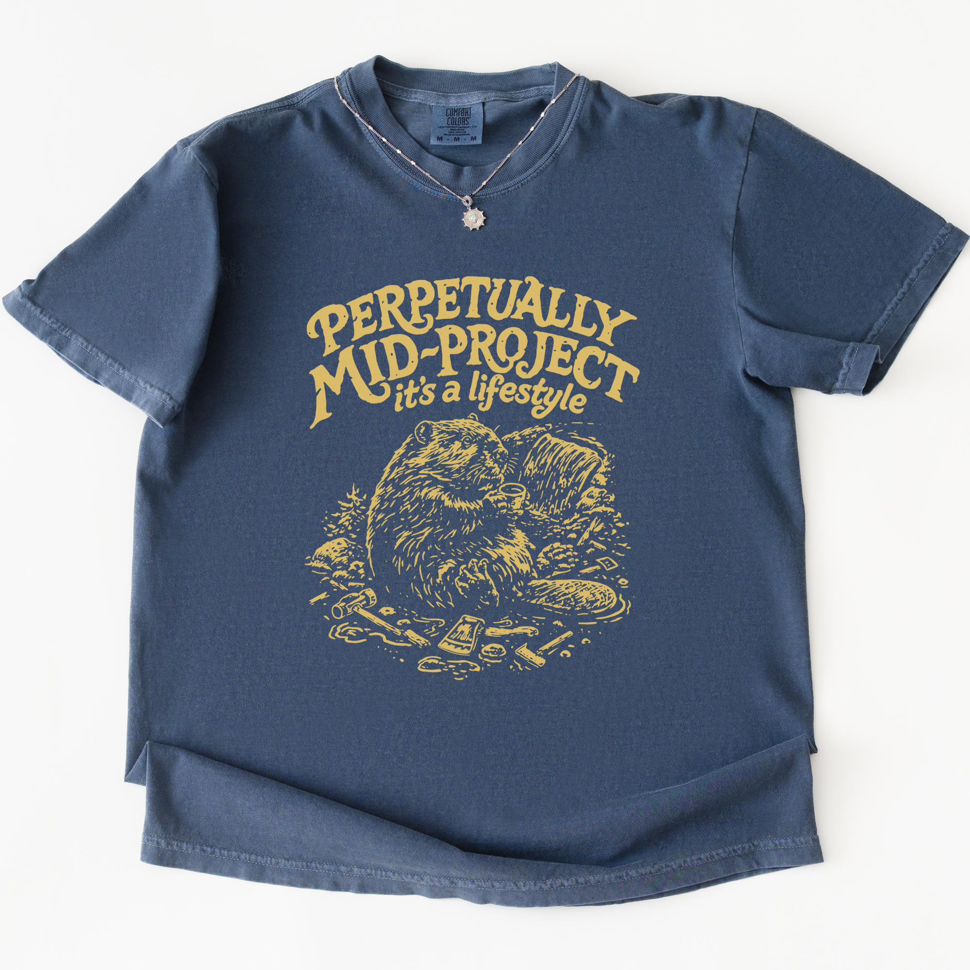 Perpetually Mid-project T-shirt
