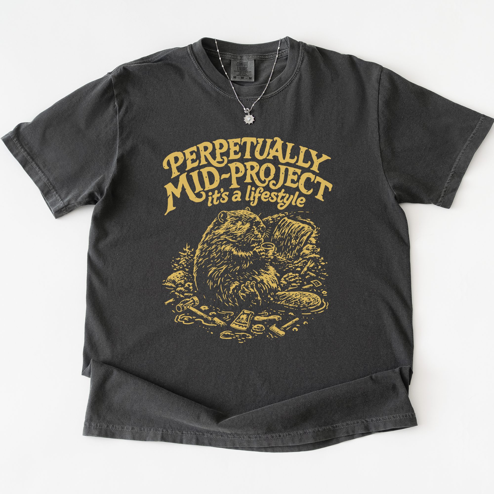 Perpetually Mid-project T-shirt
